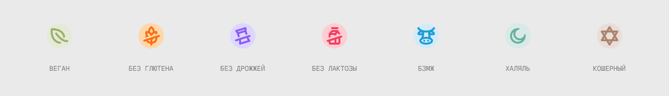 7 иконок для маркировки специальных товаров